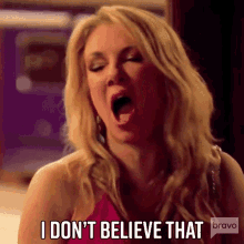 I Dont Believe That Real Housewives Of New York GIF - I Dont Believe That Real Housewives Of New York Rhony GIFs