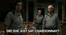 Did She Just Say Chardonnay Yes She Did GIF - Did She Just Say Chardonnay Yes She Did Cops GIFs