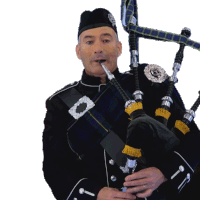 Playing Bagpipe Anthony Field Sticker - Playing Bagpipe Anthony Field Anthony Wiggle Stickers