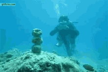 Scuba Underwater Hadouken GIF - Scuba Dive GIFs