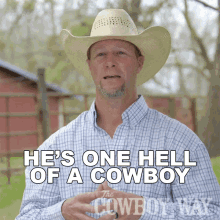 Hes One Hell Of A Cowboy Bubba Thompson GIF - Hes One Hell Of A Cowboy Bubba Thompson The Cowboy Way GIFs