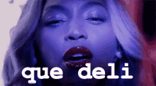 Quedeli Delicia Lambendoosbeiços Beyonce GIF - Delicious Licking My Lips Beyonce GIFs