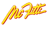 Mcfitti Logo Sticker - Mcfitti Fitti Logo Stickers