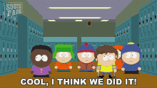 Cool I Think We Did It Kyle GIF - Cool I Think We Did It Kyle South Park GIFs