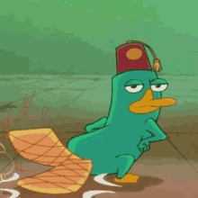 Perry The Platypus Phineas And Ferbs GIF - Perry The Platypus Phineas And Ferbs Agent P GIFs