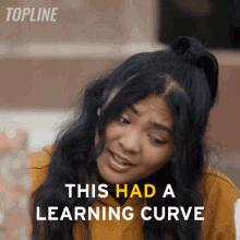 This Had A Learning Curve Tala GIF - This Had A Learning Curve Tala Topline GIFs