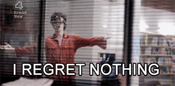 Regret Nothing GIF - I Regret Nothing - Discover &amp; Share GIFs
