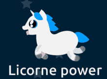 Licorne Power Unicorn GIF - Licorne Power Unicorn Cute GIFs
