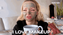 i love makeup dove cameron stay home facemaskandchill masked and answered