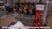 Thats What You Call A Christmas Stocking Marky GIF - Thats What You Call A Christmas Stocking Marky Trish GIFs