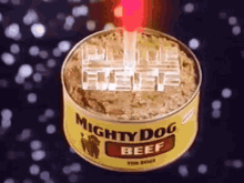 Mighty Dog Dog Food GIF - Mighty Dog Dog Food Canned Dog Food GIFs