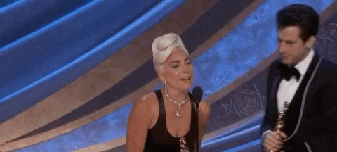Lady Gaga Oscars GIF - Lady Gaga Oscars Lady Gaga Oscars GIFs