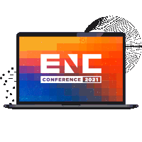 Enc Enc Conference Sticker - Enc Enc Conference Enc2021 Stickers