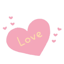 love irsalinazd pastel cute pink hearts