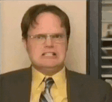 The Office Dwight Schrute GIF - The Office Dwight Schrute Yelling GIFs