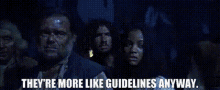 Guidelines Theyre Like Guidelines GIF - Guidelines Theyre Like Guidelines Shout GIFs