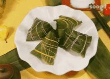 端午节 粽子 GIF - Dragon Boat Festival Rice Dumplings Yummy GIFs