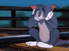 Tom And Jerry Sad GIF - Tom And Jerry Tom Sad GIFs