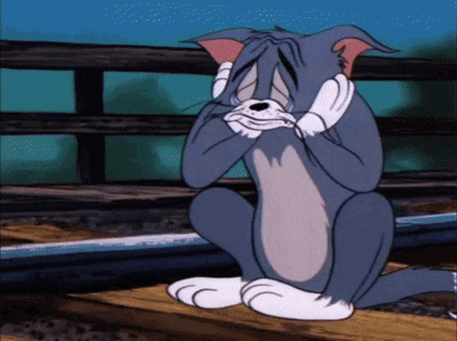 Tom And Jerry Sad GIF - Tom And Jerry Tom Sad GIFs