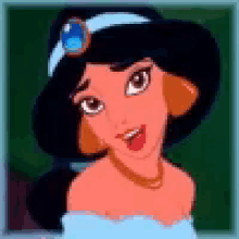 Jasmine Disney Princess GIF - Jasmine Disney Princess Blinking GIFs