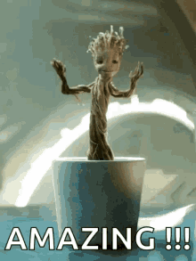 Guardians Of The Galaxy Groot GIF - Guardians Of The Galaxy Groot Tiny GIFs