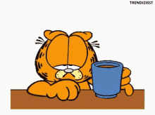 Coffee Garfield GIF - Coffee Garfield Caffeine GIFs