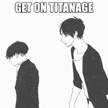 Titanage Get On Titanage GIF - Titanage Get On Titanage Attack On Titan GIFs
