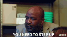 You Need To Step Up Dr Sidwell Isaacs GIF - You Need To Step Up Dr Sidwell Isaacs Sechaba Morojele GIFs