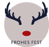 Heine Frohesfest Sticker - Heine Frohesfest Weihnachten Stickers