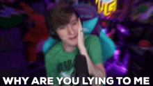 Unitedgamer Why Are You Lying To Me GIF - Unitedgamer Why Are You Lying To Me GIFs