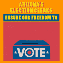 Arizonas Election Clerks Ensure Our Freedom To Vote Thank You Election Clerks GIF - Arizonas Election Clerks Ensure Our Freedom To Vote Thank You Election Clerks Thank You GIFs