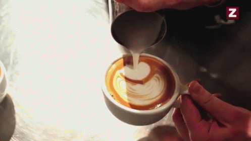 coffee,latte,yum,Coffee Art,Latte Art,gif,animated gif,gifs,meme.