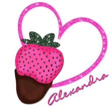 Alexandra Alexandra Name GIF - Alexandra Alexandra Name Strawberry GIFs
