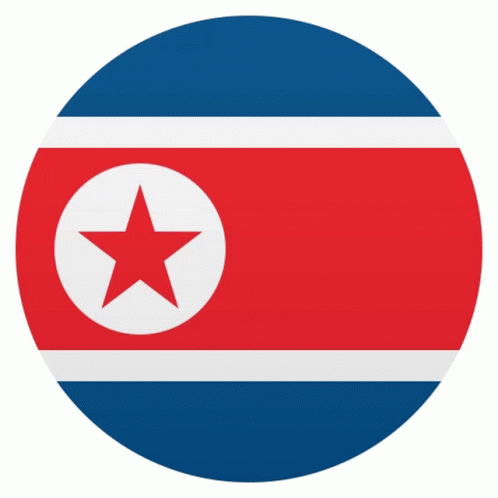 North Korea Flags Sticker - North Korea Flags Joypixels - Discover ...