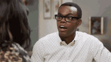 Wow GIF - William Jackson Harper The Good Place Wow GIFs