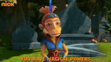 You Have Magical Powers Monkey Queen GIF - You Have Magical Powers Monkey Queen Rudra In Monkeys Kingdom GIFs