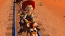 Woody Jessie Bullseye GIF - Toy Story Woody Jessie GIFs