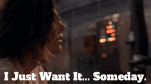 Station19 Carina Deluca GIF - Station19 Carina Deluca I Just Want It Someday GIFs