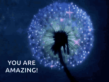 You Are Amazing Blue GIF - You Are Amazing Blue Sparkle GIFs