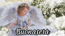 Angioletti Cherubini Amorini Buonasera Ti Amo Ti Voglio Bene Amore Affetto GIF - Little Angels Angels Cherub GIFs