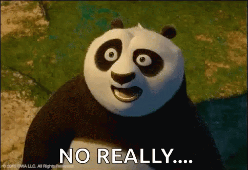 Kung Fu Panda No Really GIF - Kung Fu Panda No Really Po - Descubre &amp;  Comparte GIFs