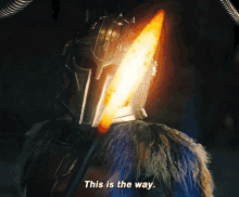 The Book Of Boba Fett This Is The Way GIF - The Book Of Boba Fett This Is The Way The Armorer GIFs