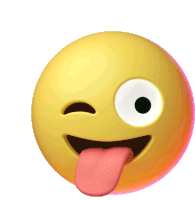 Silly Stick Tongue Out Sticker - Silly Stick Tongue Out Emoji Stickers