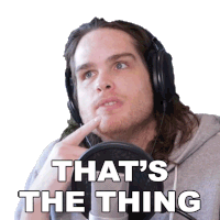 Thats The Thing Sam Johnson Sticker - Thats The Thing Sam Johnson This Is Exactly The Point Stickers