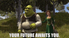 Shrek Your Future Awaits You GIF - Shrek Your Future Awaits You Your Future Awaits GIFs