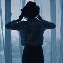 Opening The Curtain Bustle GIF - Opening The Curtain Bustle Good Morning GIFs