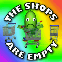 Empty Shops No Food GIF - Empty Shops No Food Empty Supermarket GIFs