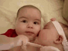 Baby Talk GIF - Babies Baby Kiss GIFs