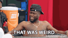 That Was Weird Kevin Hart GIF - That Was Weird Kevin Hart Cold As Balls GIFs
