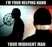 Midnight Man Flash And The Pan GIF - Midnight Man Flash And The Pan Im Your Helping Hand GIFs